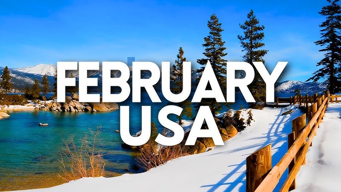 where to travel in february usa