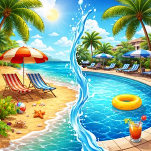 beach vs pool