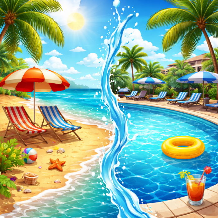 beach vs pool